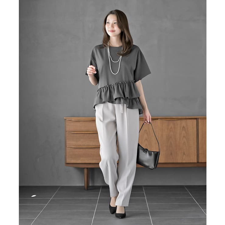 ペアスキン裾フリルプルオーバー | rps | 詳細画像2 