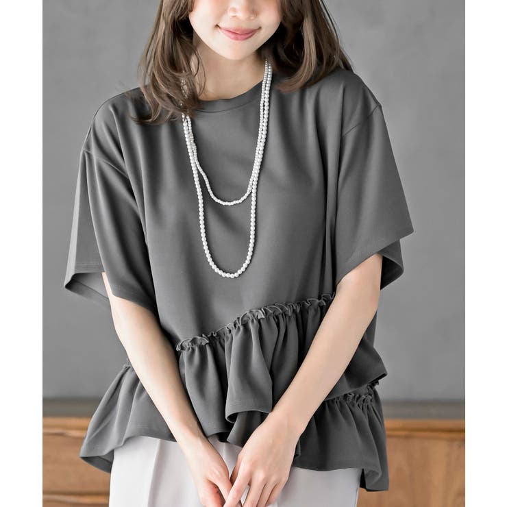 ペアスキン裾フリルプルオーバー | rps | 詳細画像6 