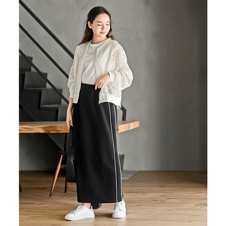 コード刺繍シアーブルゾン | rps | 詳細画像10 