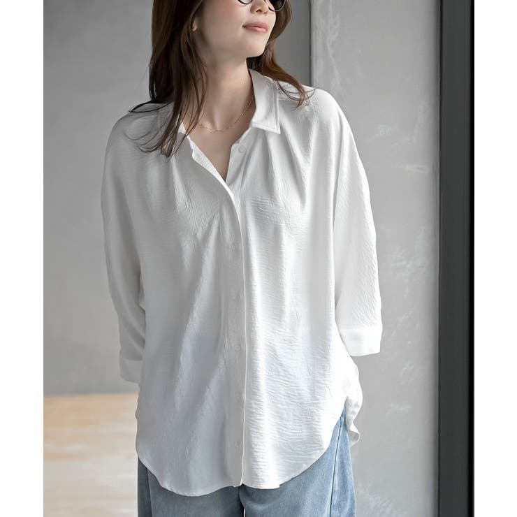 オフホワイト | ドルマンブラウス | rps