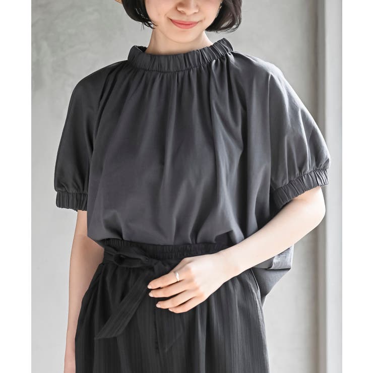 CHACグレー | ネック＆スリーブゴム使いＴｅｅ | rps