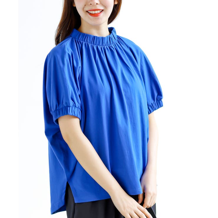 ブルー | ネック＆スリーブゴム使いＴｅｅ | rps