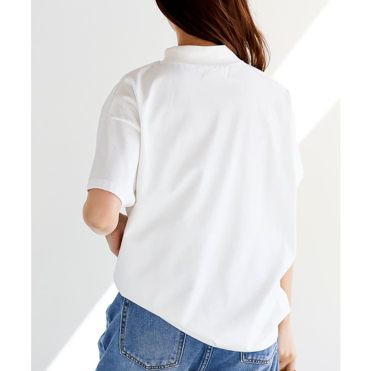 ドライタッチリブネックＴ | rps | 詳細画像8 