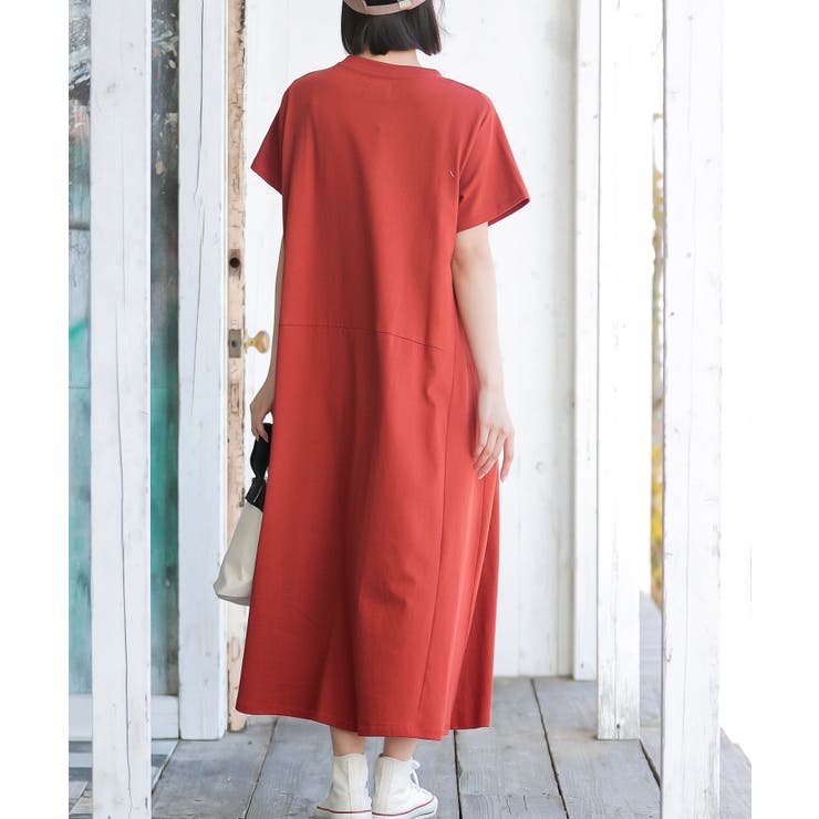 ポケット付きフレアーカットワンピース | rps | 詳細画像25 