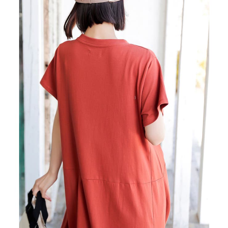 ポケット付きフレアーカットワンピース | rps | 詳細画像29 