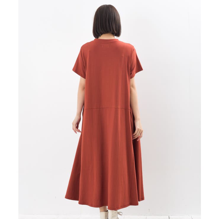 ポケット付きフレアーカットワンピース | rps | 詳細画像34 