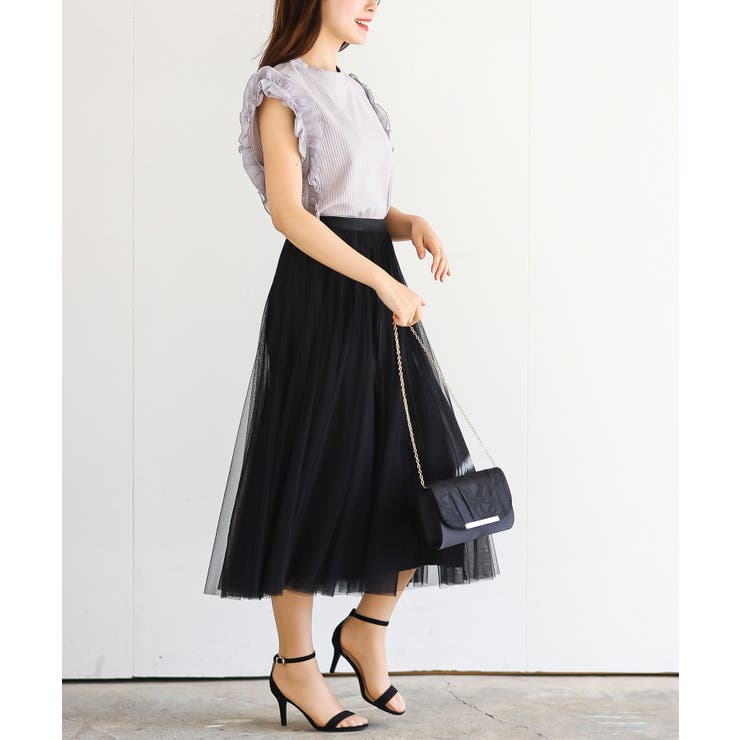 フリルスリーブリブＴシャツ | rps | 詳細画像21 