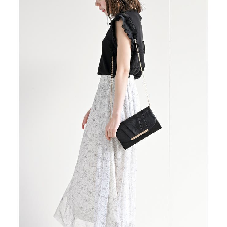 フリルスリーブリブＴシャツ | rps | 詳細画像3 