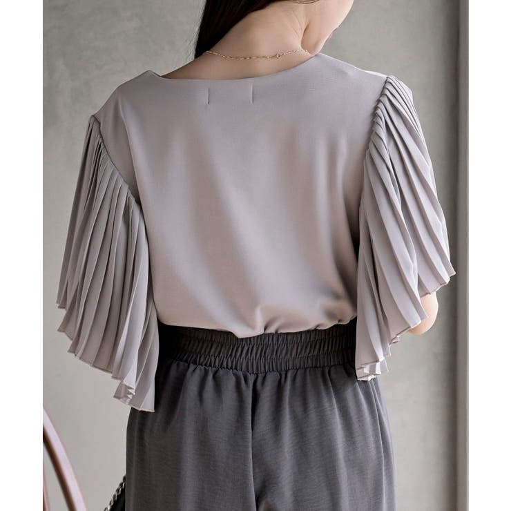 プリーツスリーブポンチプルオーバー | rps | 詳細画像16 