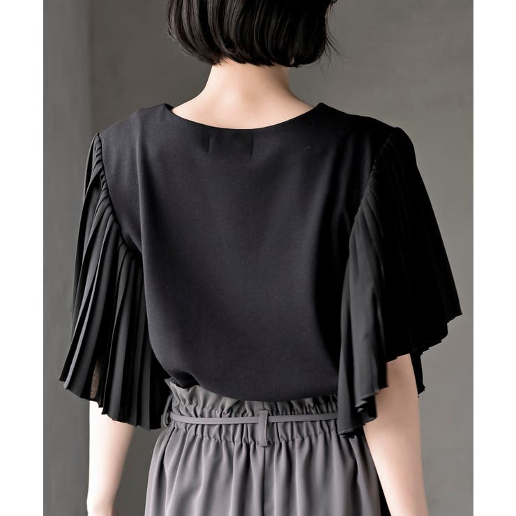 プリーツスリーブポンチプルオーバー | rps | 詳細画像24 