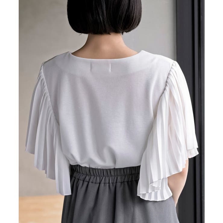 プリーツスリーブポンチプルオーバー | rps | 詳細画像8 