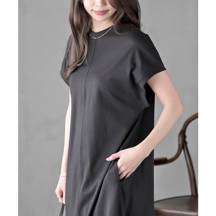 センターシームフレアーカットワンピース | rps | 詳細画像15 