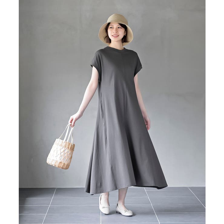 センターシームフレアーカットワンピース | rps | 詳細画像2 