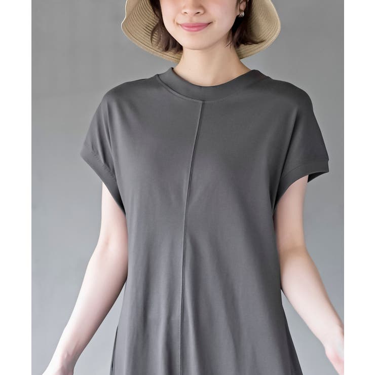 センターシームフレアーカットワンピース | rps | 詳細画像6 