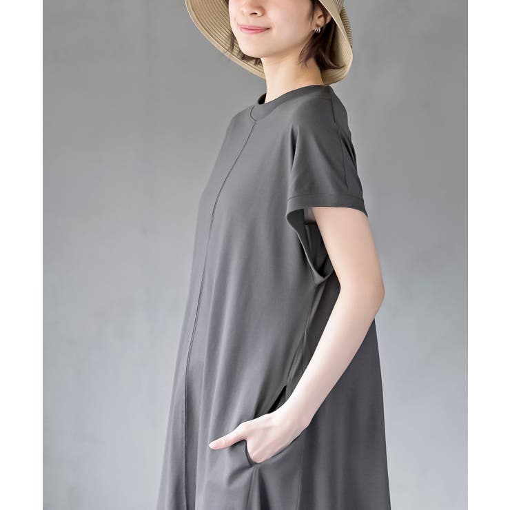 センターシームフレアーカットワンピース | rps | 詳細画像7 