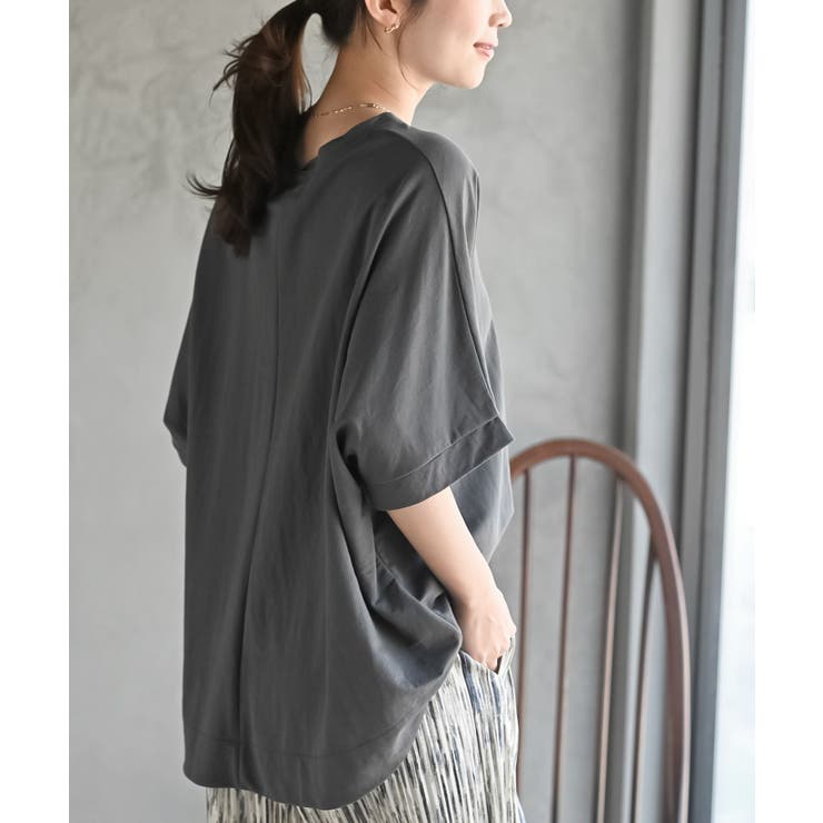 天竺テールカットワイドＴシャツ | rps | 詳細画像17 