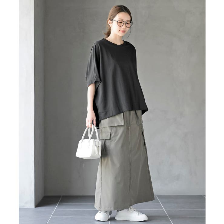 天竺テールカットワイドＴシャツ | rps | 詳細画像2 