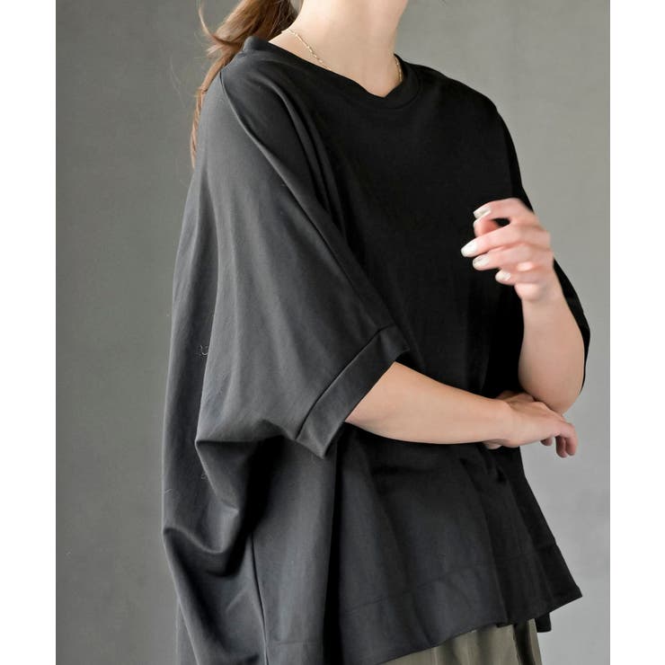 天竺テールカットワイドＴシャツ | rps | 詳細画像6 