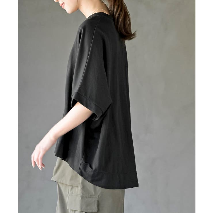 天竺テールカットワイドＴシャツ | rps | 詳細画像8 