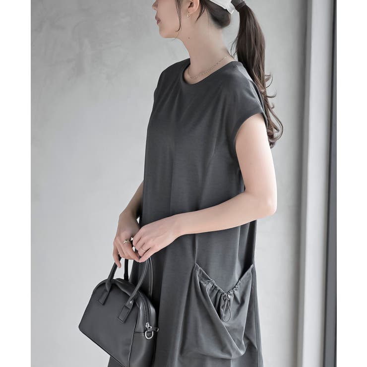 ドライタッチドロストアウトポケットワンピース | rps | 詳細画像14 