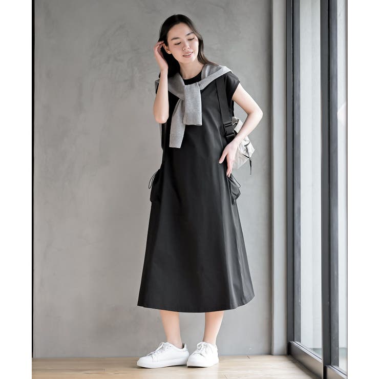 ドライタッチドロストアウトポケットワンピース | rps | 詳細画像2 