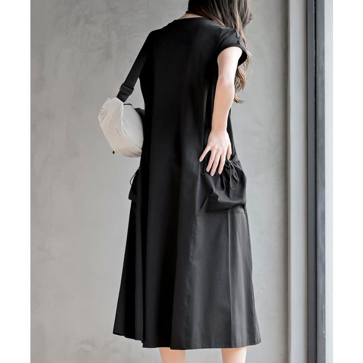 ドライタッチドロストアウトポケットワンピース | rps | 詳細画像4 