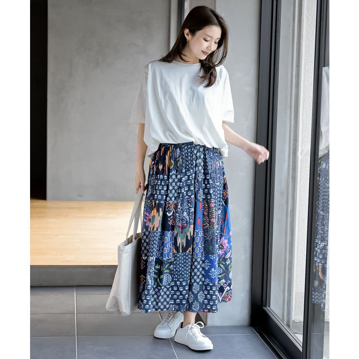 パッチワークスカート | rps | 詳細画像18 