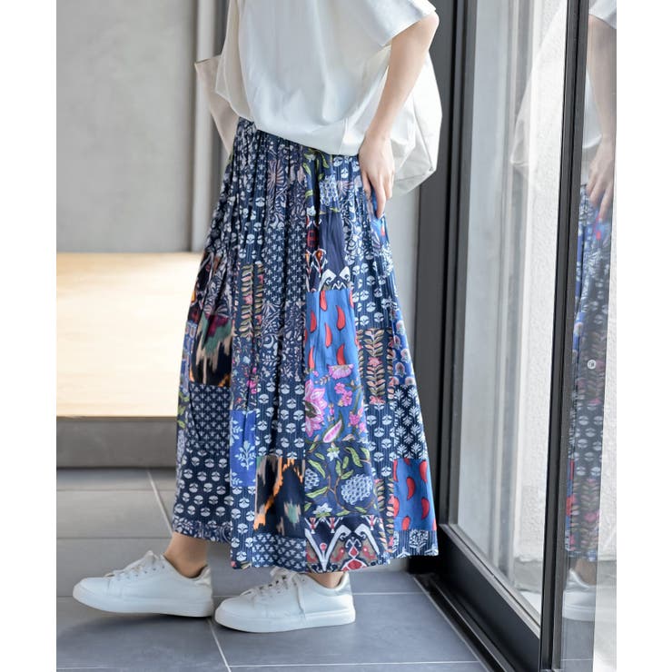 パッチワークスカート | rps | 詳細画像19 