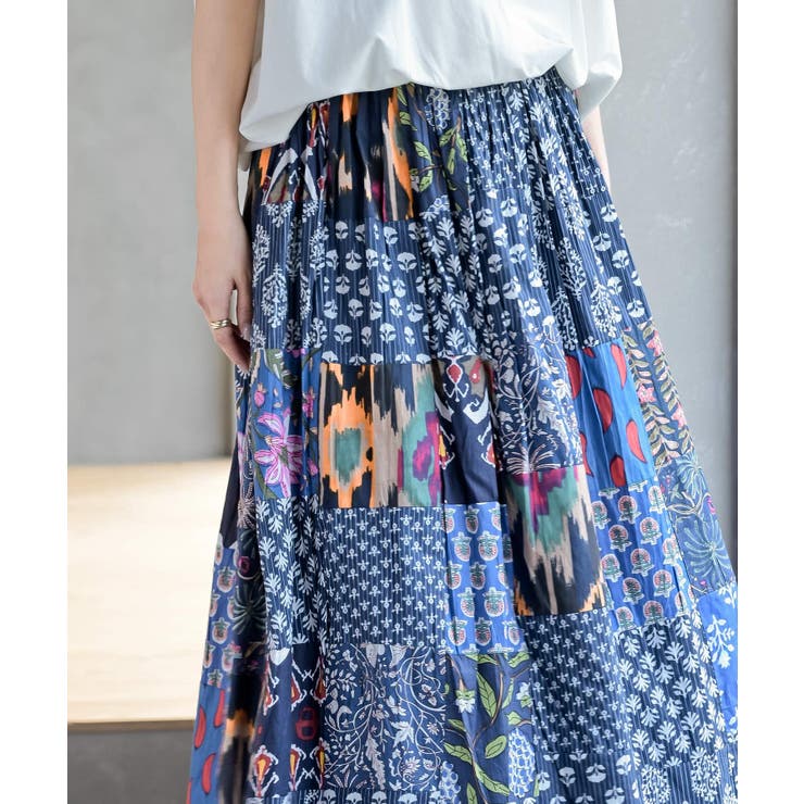 パッチワークスカート | rps | 詳細画像22 