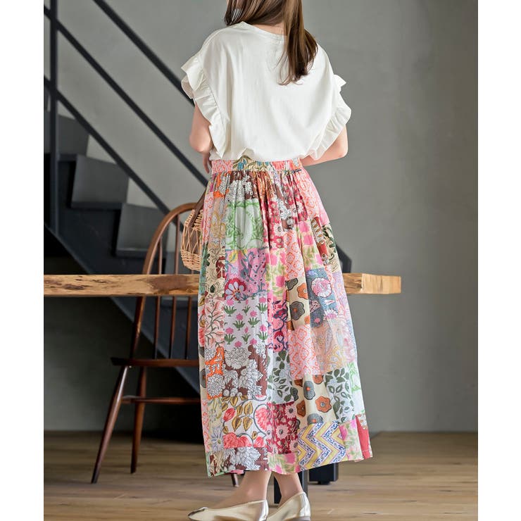 パッチワークスカート | rps | 詳細画像28 