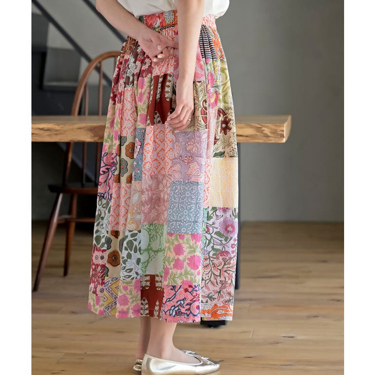 パッチワークスカート | rps | 詳細画像32 