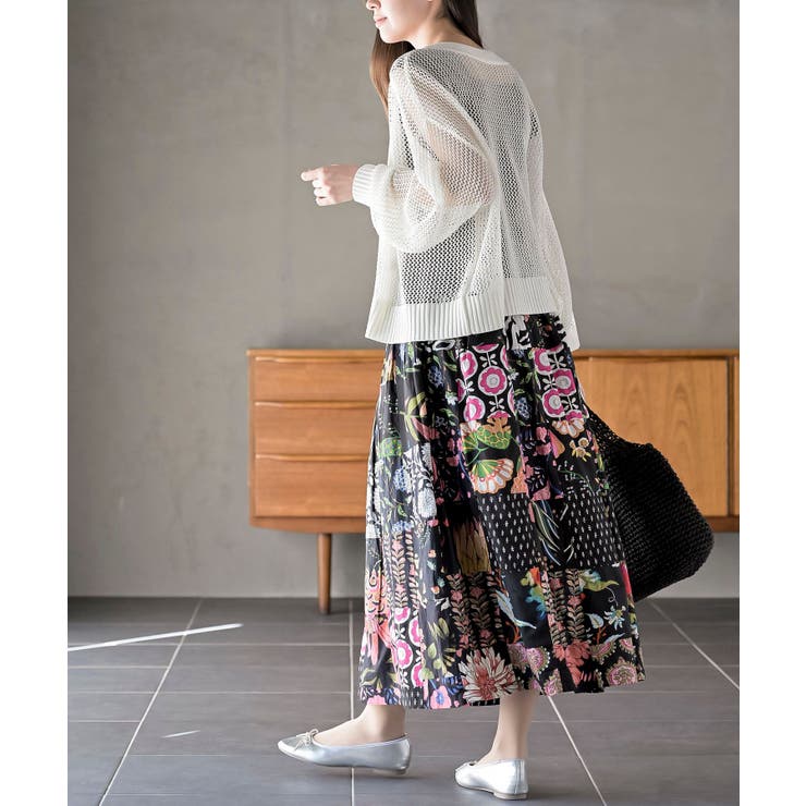 パッチワークスカート | rps | 詳細画像4 