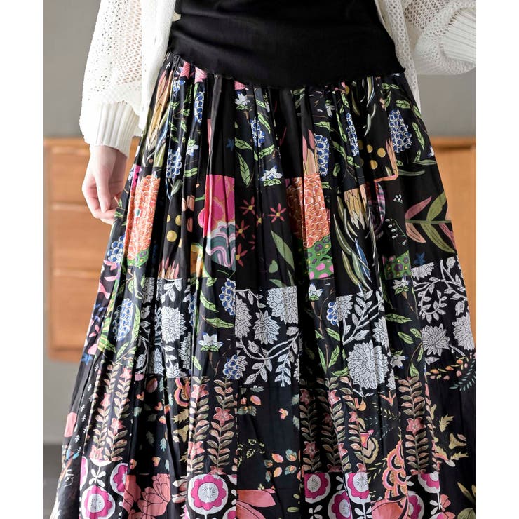 パッチワークスカート | rps | 詳細画像6 