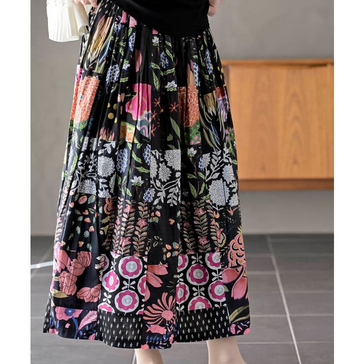 パッチワークスカート | rps | 詳細画像7 