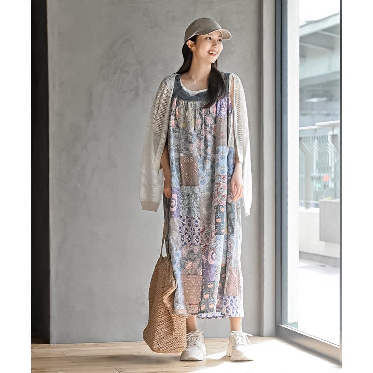 パッチワークワンピース | rps | 詳細画像11 