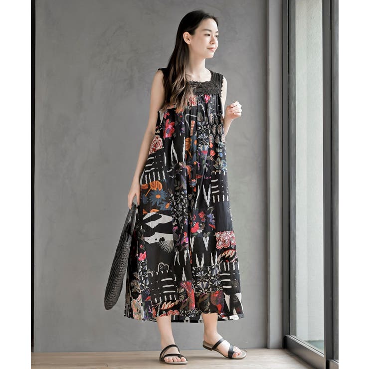 パッチワークワンピース | rps | 詳細画像20 