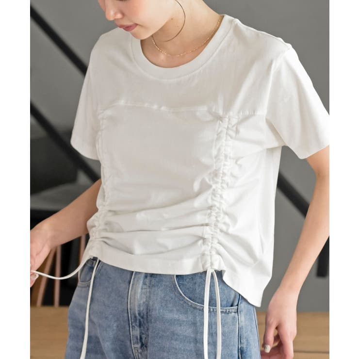 オフホワイト | ドロスト半袖Ｔ | rps