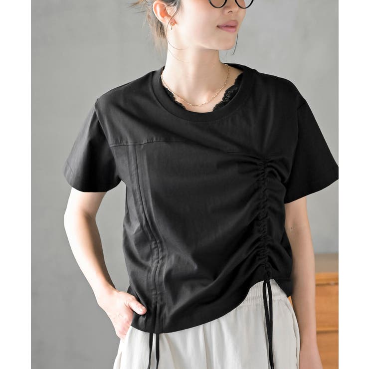 ブラック | ドロスト半袖Ｔ | rps