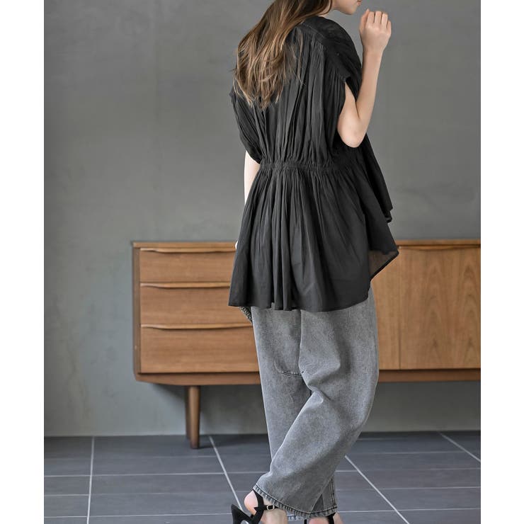 ゴムシャーリングブラウス | rps | 詳細画像13 