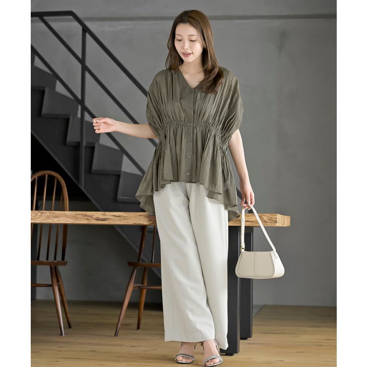 ゴムシャーリングブラウス | rps | 詳細画像18 