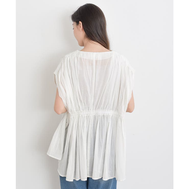 ゴムシャーリングブラウス | rps | 詳細画像35 