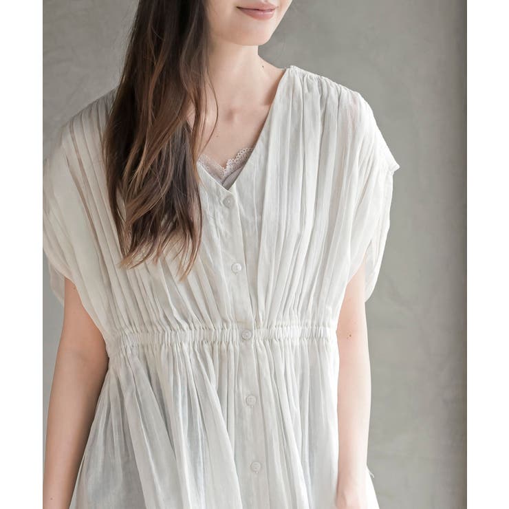 ゴムシャーリングブラウス | rps | 詳細画像6 