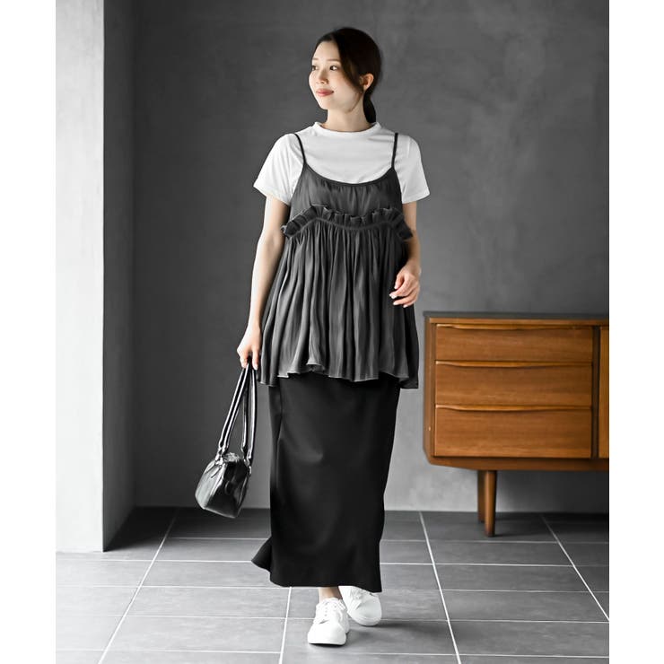 ＴシャツＳＥＴフリルキャミソールアンサンブル | rps | 詳細画像10 