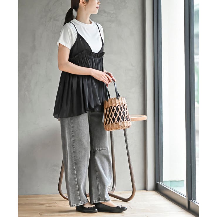 ＴシャツＳＥＴフリルキャミソールアンサンブル | rps | 詳細画像5 