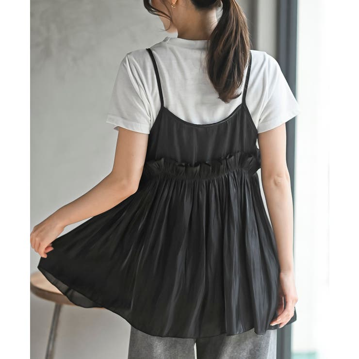 ＴシャツＳＥＴフリルキャミソールアンサンブル | rps | 詳細画像8 