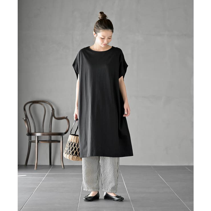 コットンワイドカットワンピース | rps | 詳細画像10 