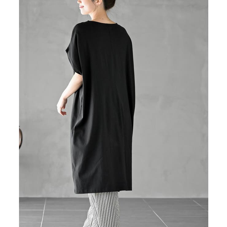 コットンワイドカットワンピース | rps | 詳細画像12 