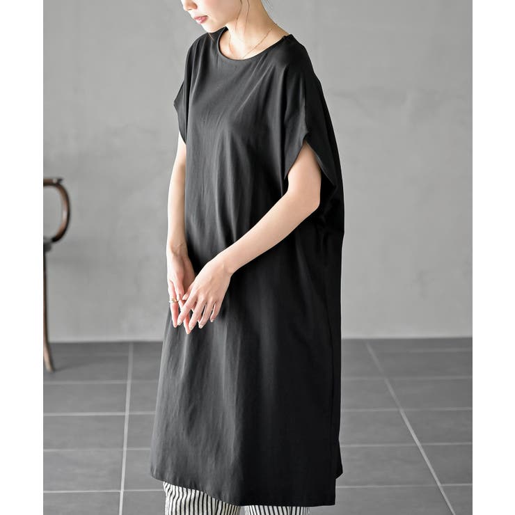 コットンワイドカットワンピース | rps | 詳細画像15 