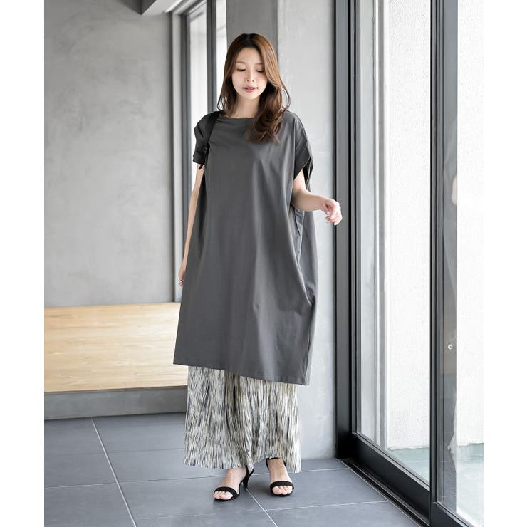 コットンワイドカットワンピース | rps | 詳細画像2 