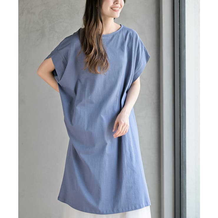 コットンワイドカットワンピース | rps | 詳細画像22 